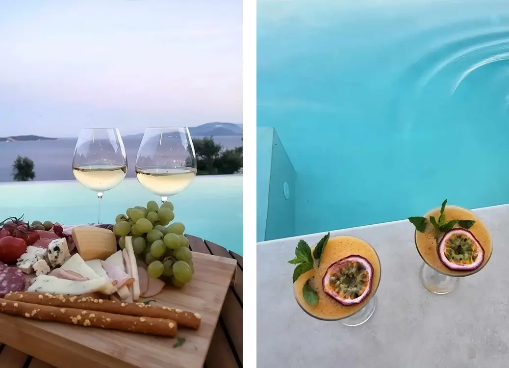 Luxury Villa for Rent Lefkada, Évyiros, Afteli Village